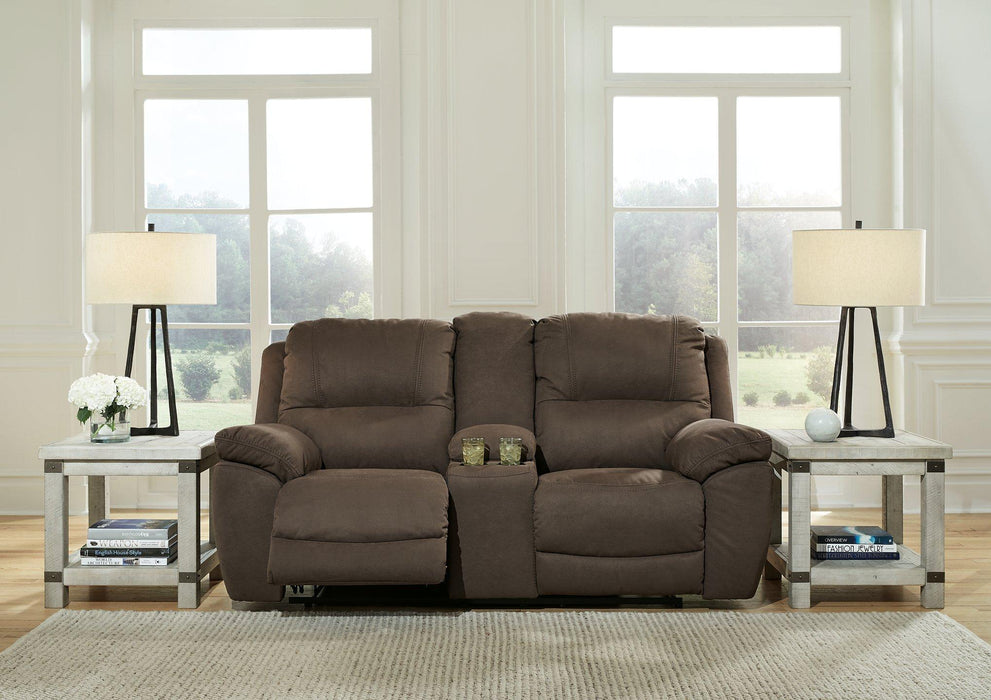 Next-Gen Gaucho Reclining Loveseat with Console Loveseat Ashley Furniture