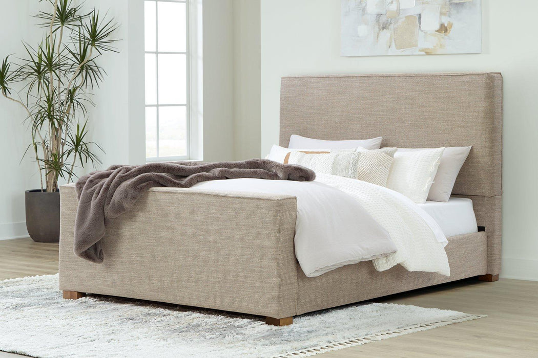 Dakmore Upholstered Bed Bed Ashley Furniture