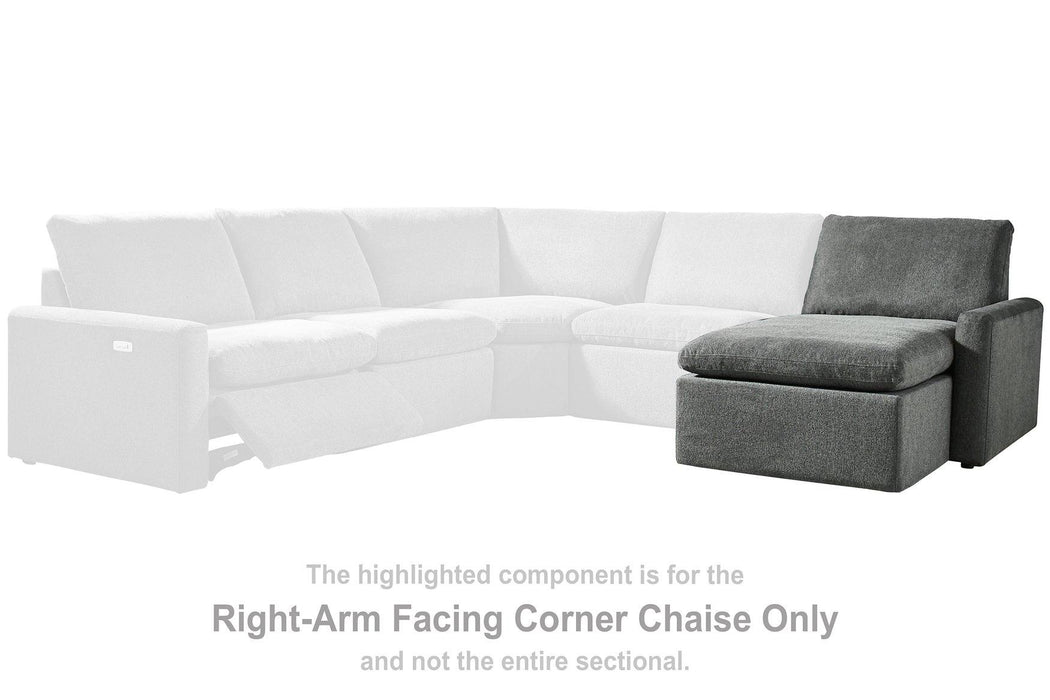 Hartsdale 3-Piece Right Arm Facing Reclining Sofa Chaise Sectional Ashley Furniture