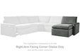 Hartsdale 3-Piece Right Arm Facing Reclining Sofa Chaise Sectional Ashley Furniture