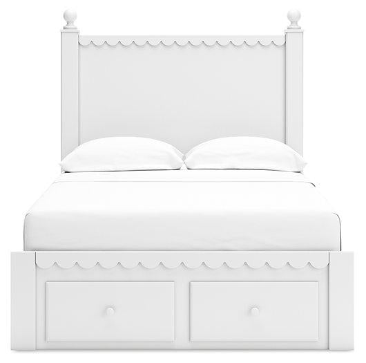 Mollviney Panel Storage Bed Bed Ashley Furniture