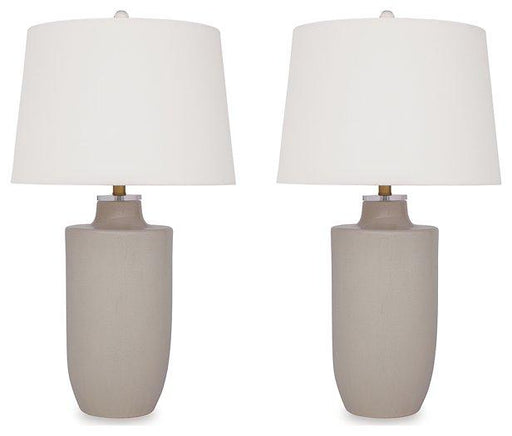 Cylener Lamp Set Table Lamp Set Ashley Furniture