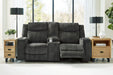 Martinglenn Power Reclining Loveseat with Console Loveseat Ashley Furniture