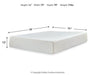 Chime 12 Inch Memory Foam Mattress and Base Set Mattress Set Ashley Furniture