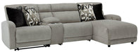 Colleyville Power Reclining Sectional with Chaise Sectional Ashley Furniture