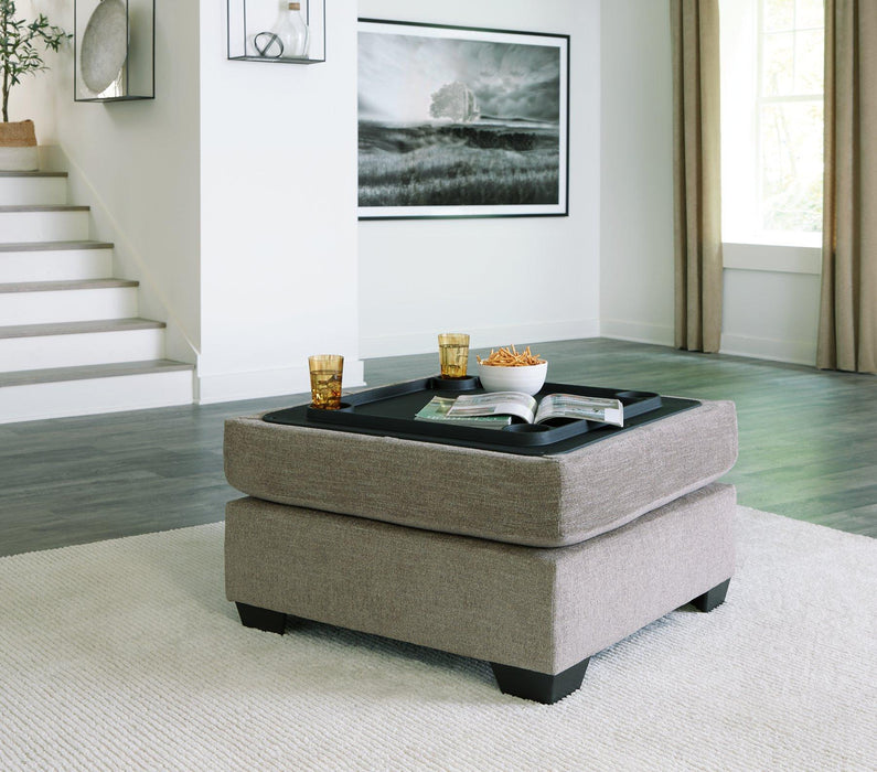 Creswell Ottoman With Storage Ottoman Ashley Furniture