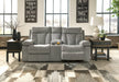 Mitchiner Reclining Loveseat with Console Loveseat Ashley Furniture