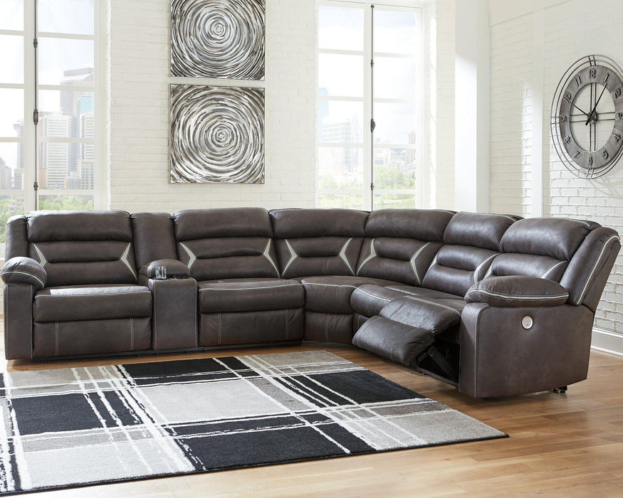 Kincord Power Reclining Sectional Sectional Ashley Furniture