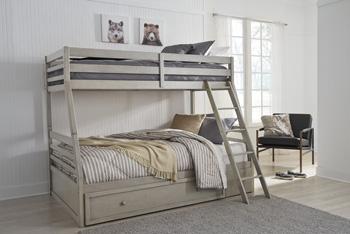 Lettner Youth Bunk Bed with 1 Large Storage Drawer Youth Bed Ashley Furniture