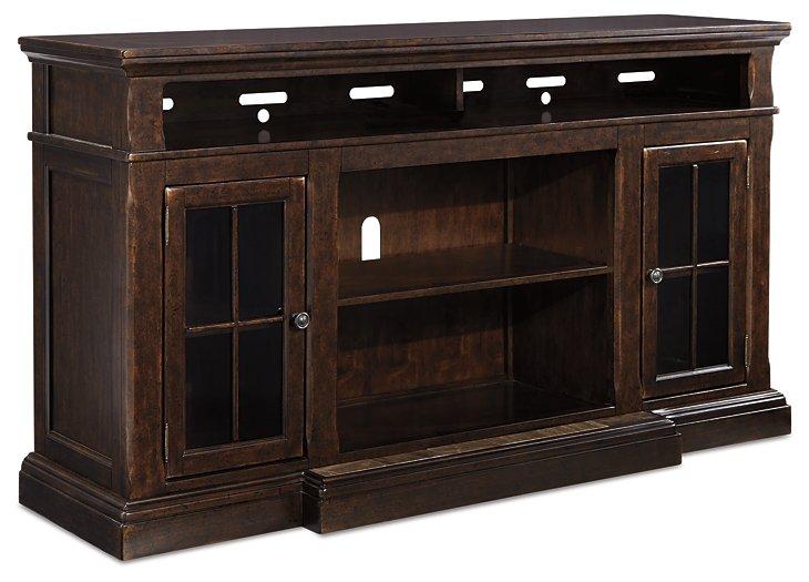 Roddinton 72" TV Stand with Electric Fireplace TV Stand Ashley Furniture