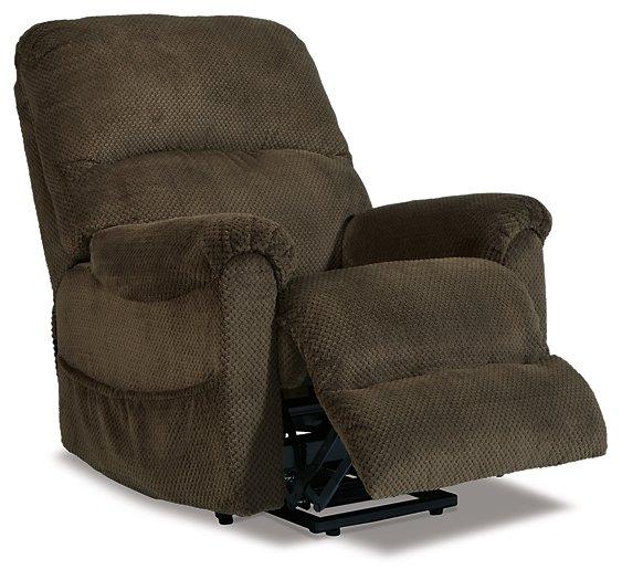 Shadowboxer Power Lift Chair Recliner Ashley Furniture