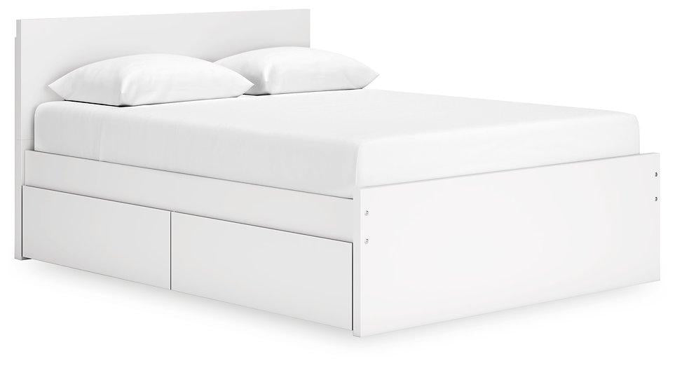 Onita Panel Bed with 1 Side Storage Bed Ashley Furniture