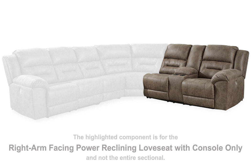 Ravenel Power Reclining Sectional Sectional Ashley Furniture