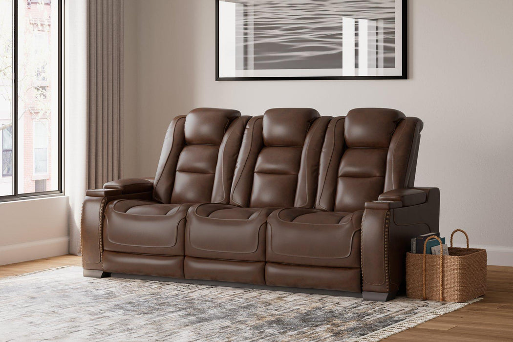 The Man-Den Living Room Set Living Room Set Ashley Furniture