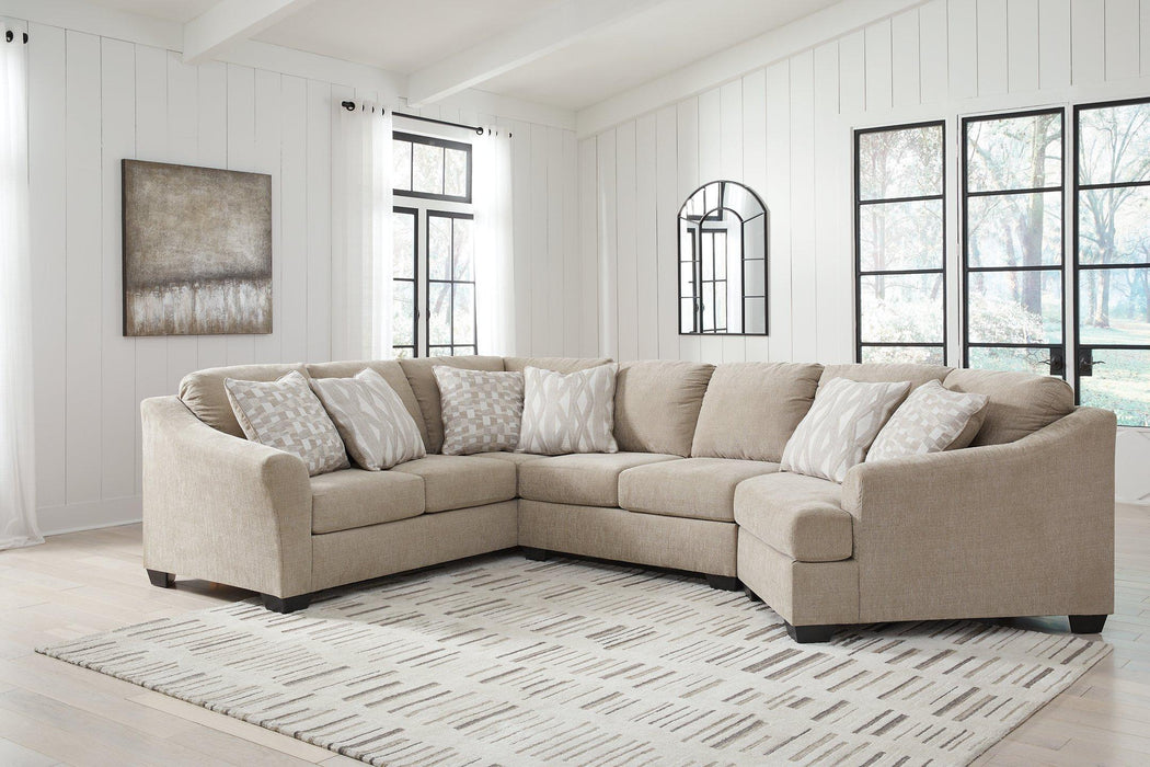 Brogan Bay 3-Piece Sectional with Cuddler Sectional Ashley Furniture