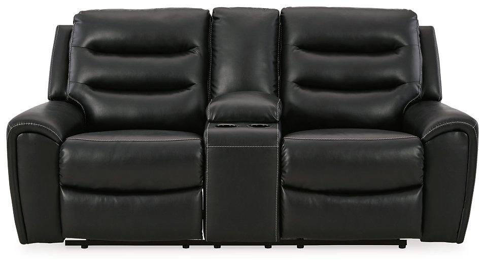 Warlin Power Reclining Loveseat with Console Loveseat Ashley Furniture