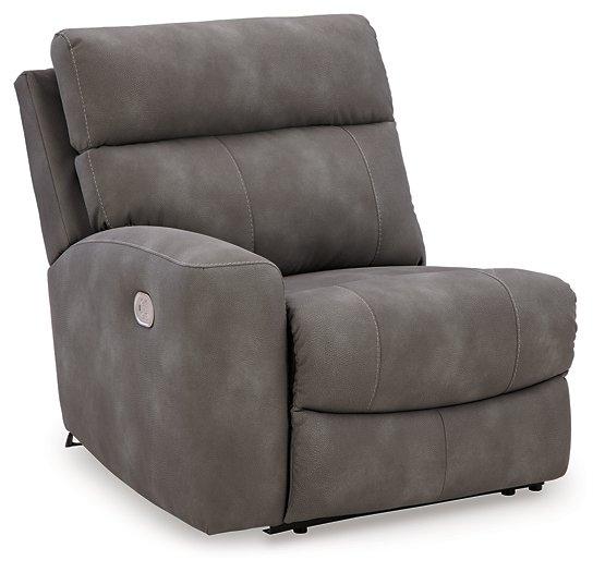 Next-Gen DuraPella Power Reclining Sectional Loveseat Sectional Ashley Furniture