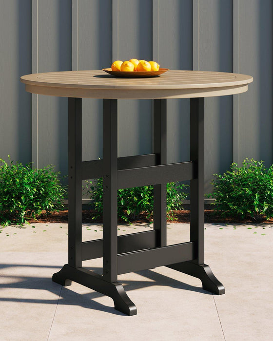 Fairen Trail Bar Table Outdoor Pub Table Ashley Furniture