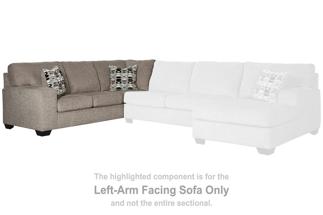 Ballinasloe 3-Piece Sectional with Chaise Sectional Ashley Furniture