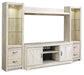 Bellaby 4-Piece Entertainment Center Entertainment Center Ashley Furniture