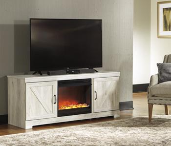 Bellaby 63" TV Stand with Fireplace TV Stand Ashley Furniture