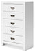 Binterglen Chest of Drawers Chest Ashley Furniture