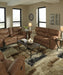 Boxberg Reclining Loveseat with Console Loveseat Ashley Furniture