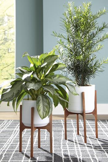 Dorcey Planter (Set of 2) Planter Ashley Furniture