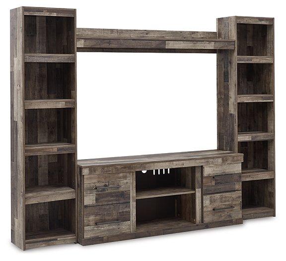 Derekson 4-Piece Entertainment Center Entertainment Center Ashley Furniture