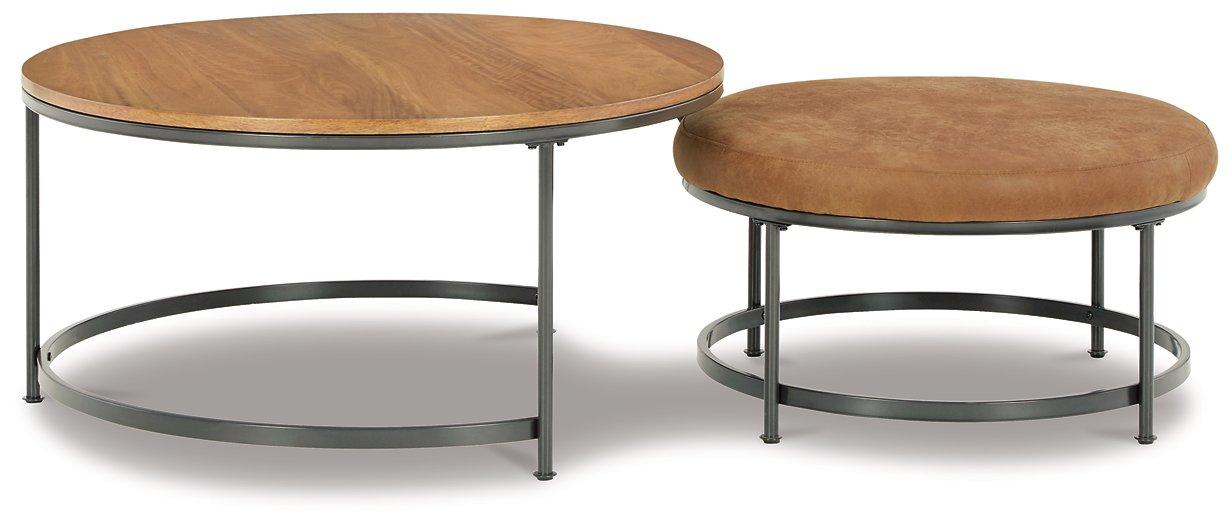 Drezmoore Nesting Coffee Table (Set of 2) Cocktail Table Ashley Furniture