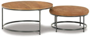 Drezmoore Nesting Coffee Table (Set of 2) Cocktail Table Ashley Furniture