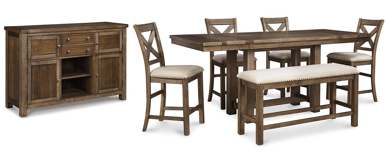 Moriville Counter Height Dining Set Dining Room Set Ashley Furniture