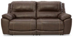 Dunleith 2-Piece Power Reclining Loveseat Sectional Ashley Furniture