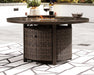 Paradise Trail Fire Pit Table Outdoor Fire Pit Table Ashley Furniture