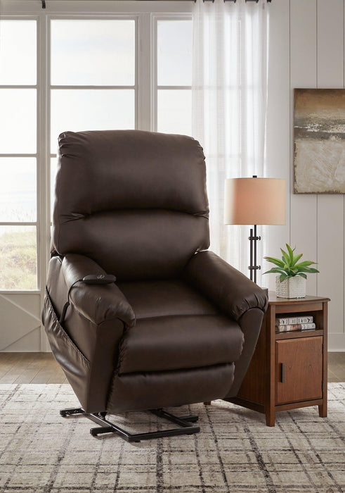 Shadowboxer Power Lift Chair Recliner Ashley Furniture