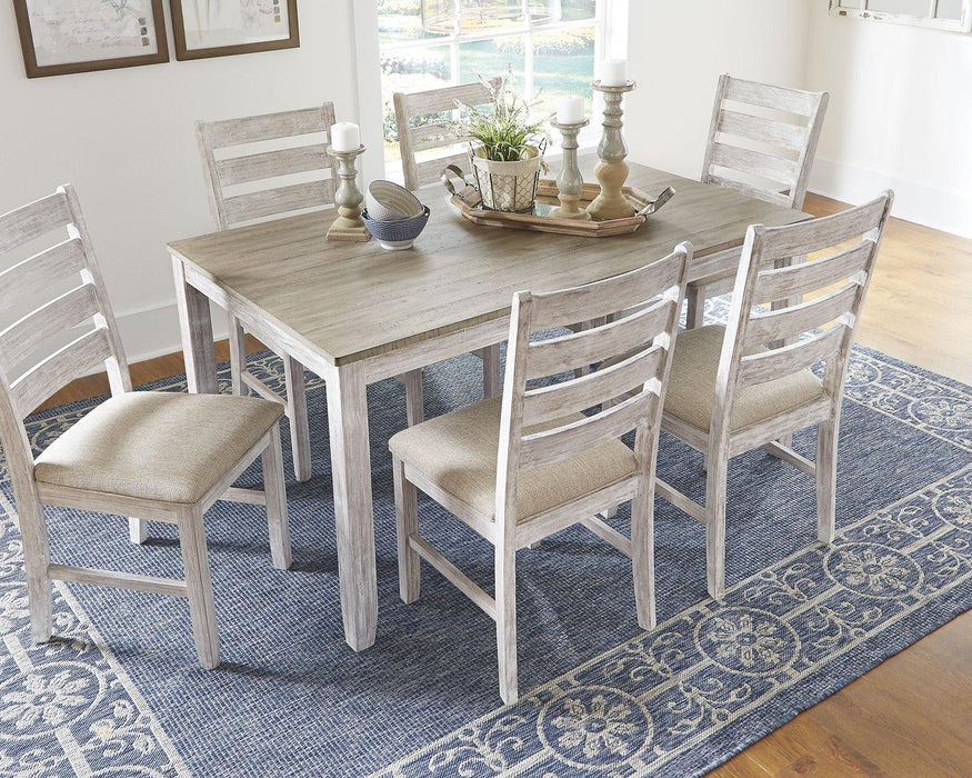 Skempton Dining Table and Chairs (Set of 7) Dining Table Ashley Furniture