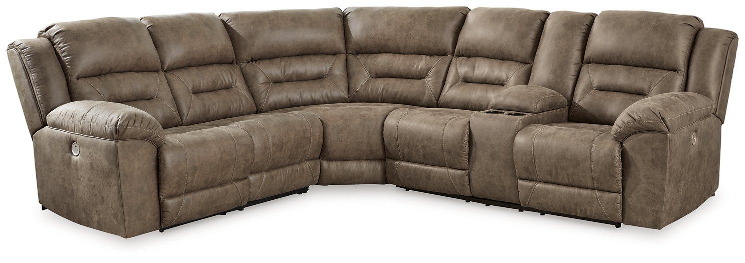 Ravenel Power Reclining Sectional Sectional Ashley Furniture