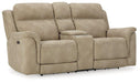 Next-Gen DuraPella Power Reclining Loveseat with Console Loveseat Ashley Furniture