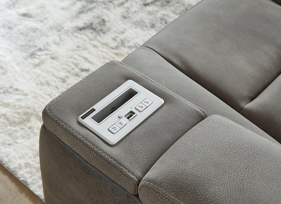 Next-Gen DuraPella Power Reclining Loveseat with Console Loveseat Ashley Furniture