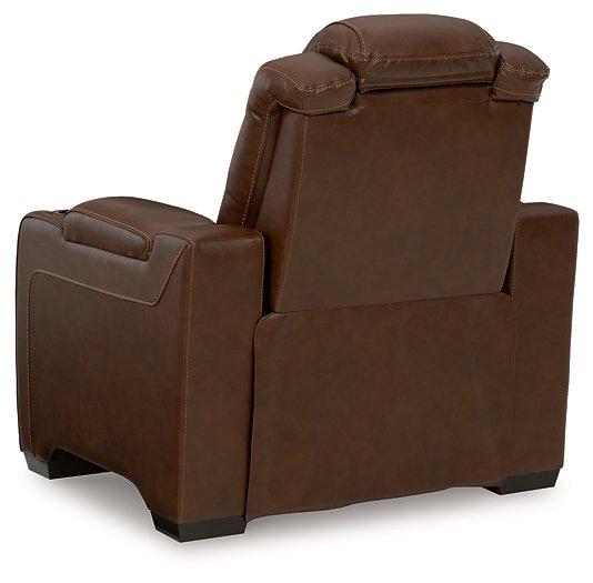 Backtrack Power Recliner Recliner Ashley Furniture