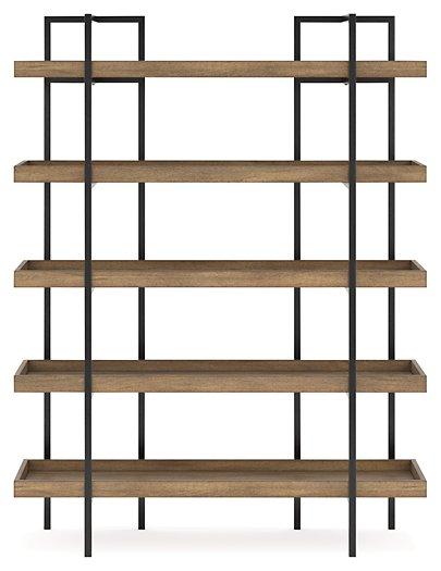 Montia 76" Bookcase Bookcase Ashley Furniture