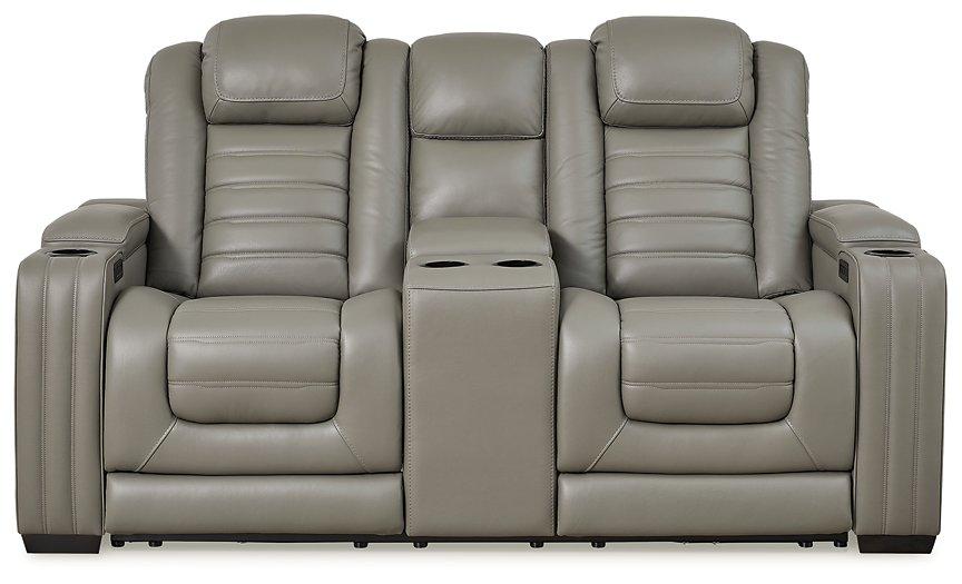 Backtrack Power Reclining Loveseat Loveseat Ashley Furniture