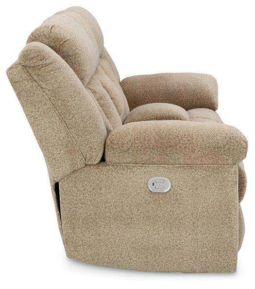 Tip-Off Power Reclining Loveseat Loveseat Ashley Furniture