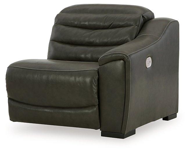 Center Line 3-Piece Power Reclining Loveseat with Console Sectional Ashley Furniture