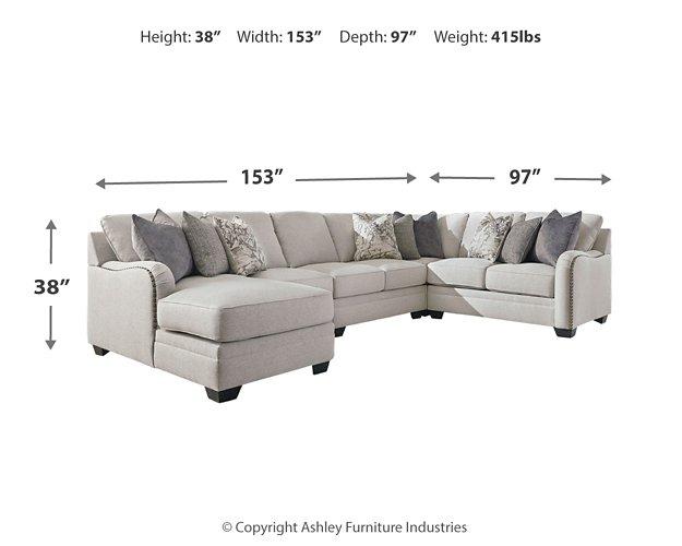 Dellara Sectional with Chaise Sectional Ashley Furniture