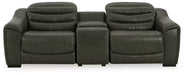 Center Line 3-Piece Power Reclining Loveseat with Console Sectional Ashley Furniture