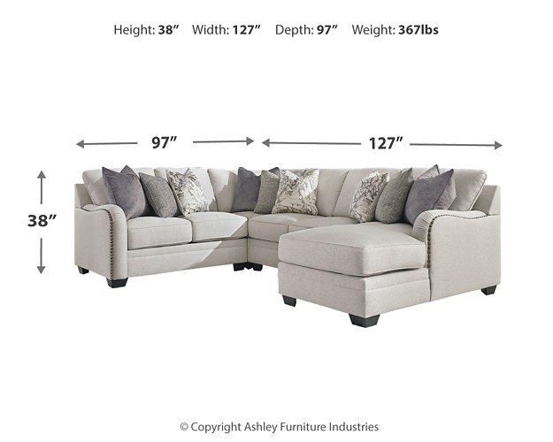 Dellara Sectional with Chaise Sectional Ashley Furniture