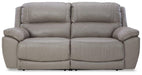 Dunleith 2-Piece Power Reclining Loveseat Sectional Ashley Furniture