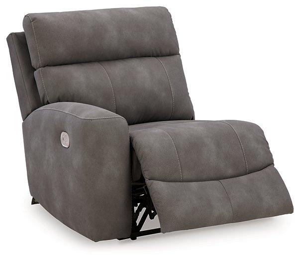 Next-Gen DuraPella Power Reclining Sectional Loveseat with Console Sectional Ashley Furniture