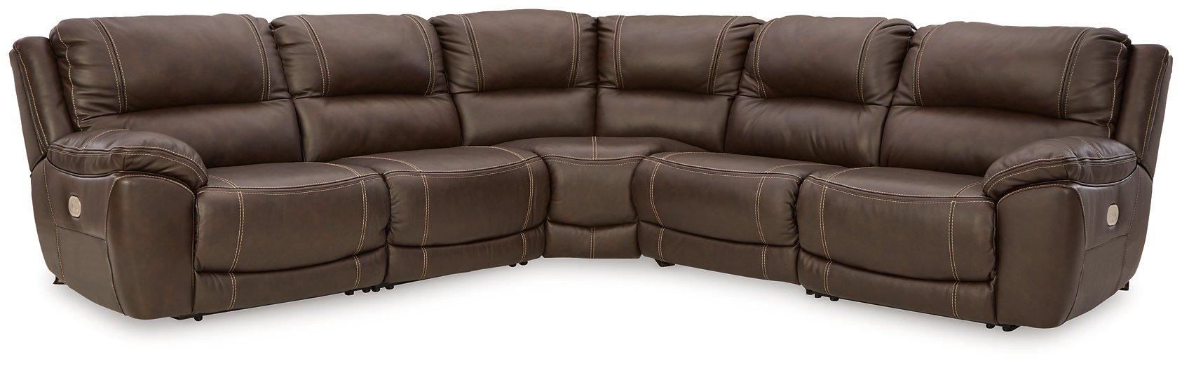 Dunleith Power Reclining Sectional Sectional Ashley Furniture